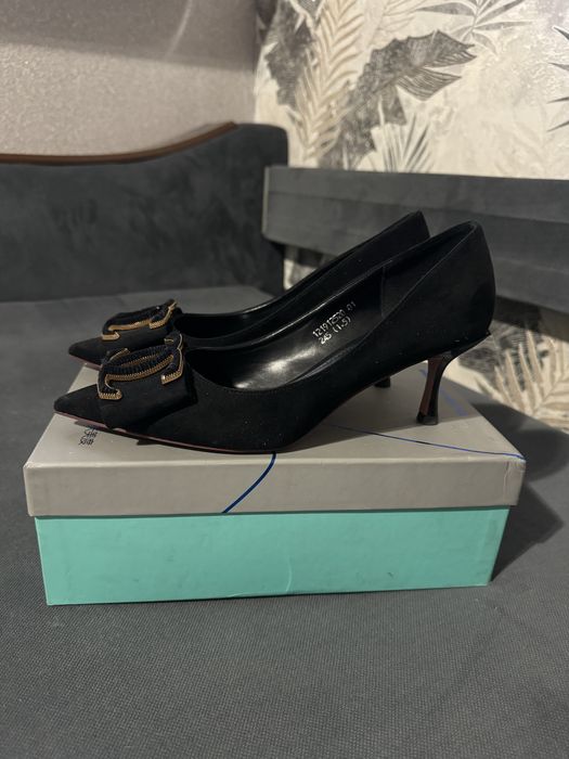 Туфли замшевые классика