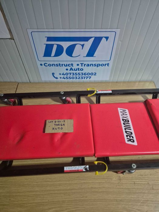 Targa auto, carut mecanic - lot 8-26-7