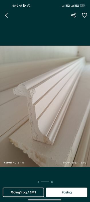 Lepka tyaga gips mahsulotlari