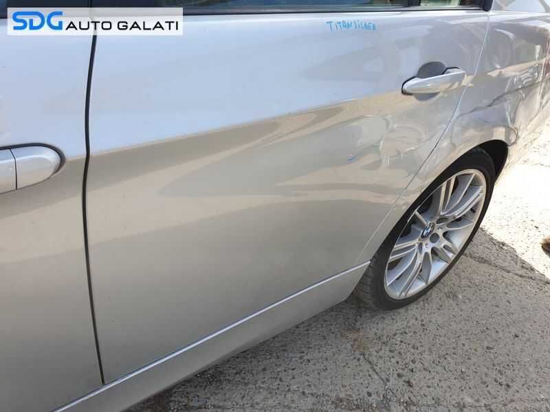Usa Usi Portiera Portiere Stanga Spate Dezechipata cu DEFECT BMW Seria 3 E90 2004 - 2010 Culoare Titansilber Metallic 354/7