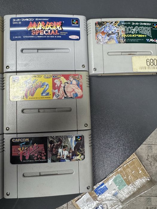 Nintendo Super Nintendo (SNES) Japan LOT 10бр