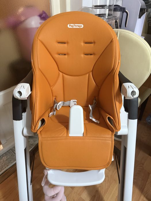 Scaun bebelus 2 in 1, Peg perego Siesta Follow me, orange