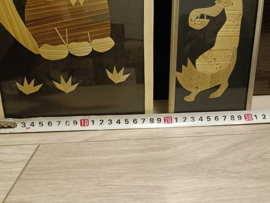 Панно из соломы времен СССР