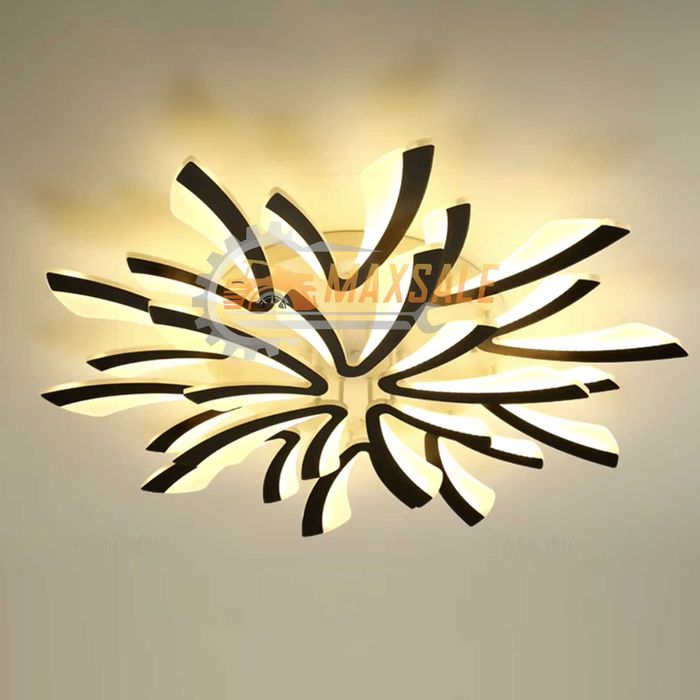 LED лампа 140W стена полилей за дома таван абажур плафониера бумеранг