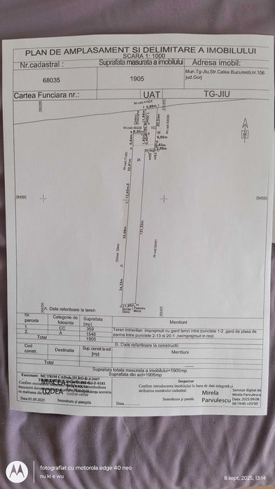 Vânzare-schimb teren  pe calea Bucuresti + anexa gospodărească de 30 m² - Mai multe