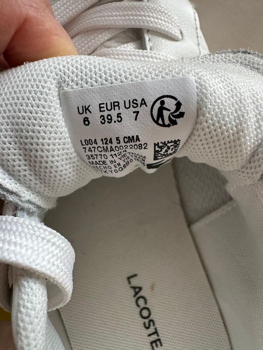 Кроссовки lacoste оригинал