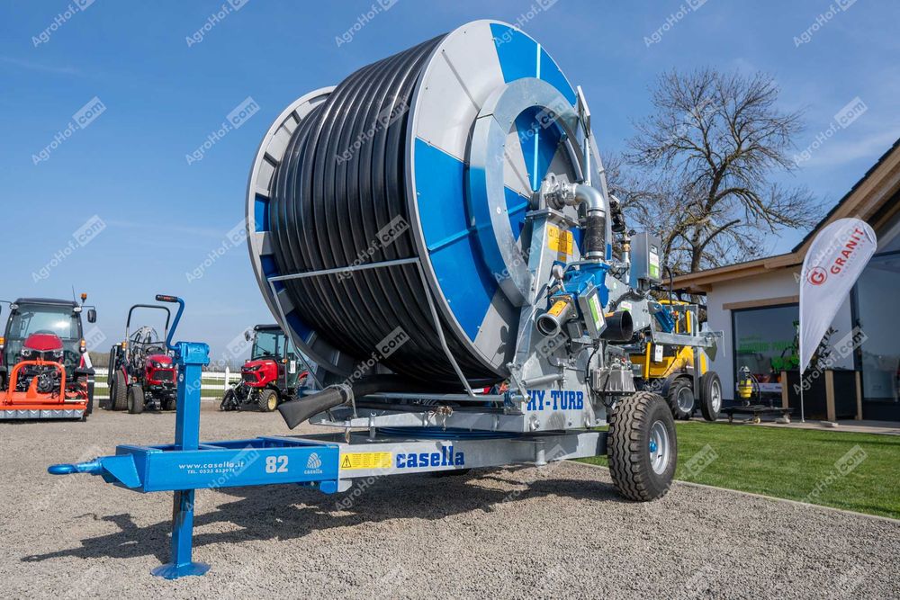 Rolă de irigare cu cadru rotativ și cu furtun lung de 350 m/ Hy-Turb S