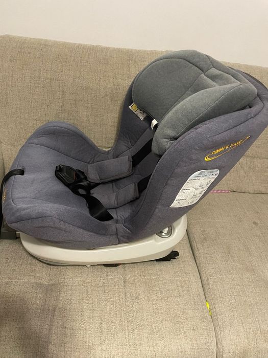 Scaun auto cu isofix rotativ