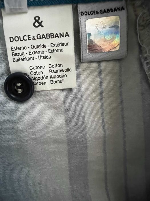Fustă din bumbac, D&G, originala, marimea 40
