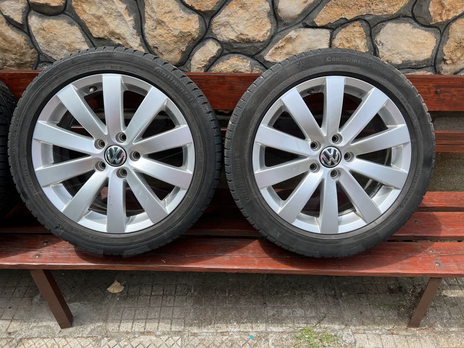 Джанти с гуми 17 5х112 Фолксваген Djanti s gumi 17 5x112 VW Originalni
