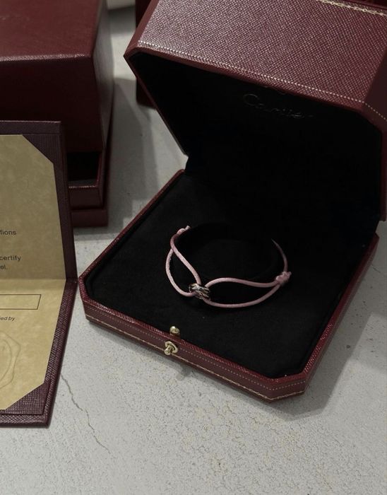 браслет cartier trinity