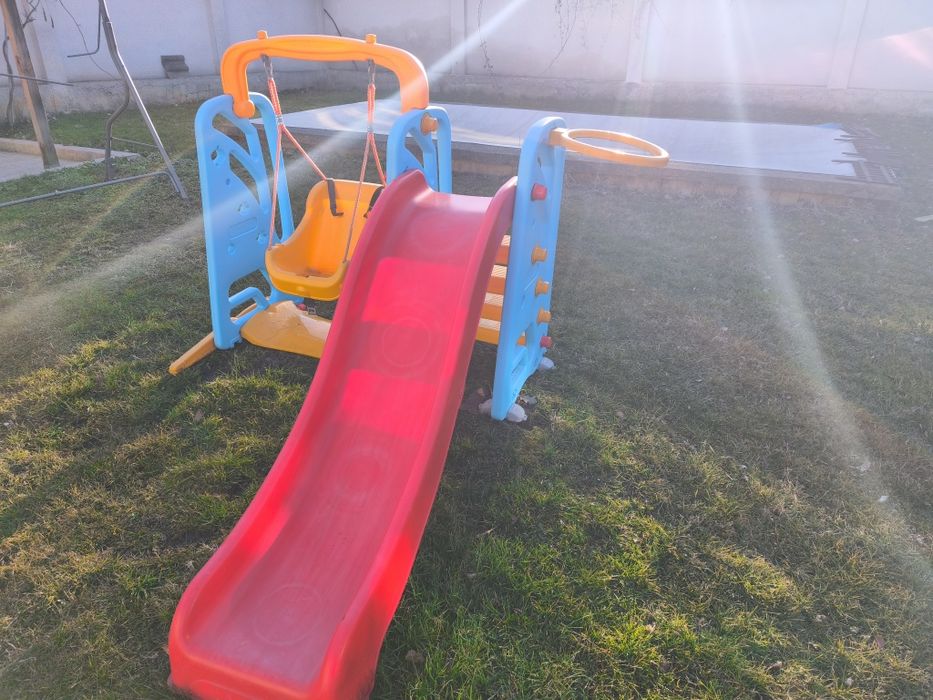 Пързалка с люлка Wavy