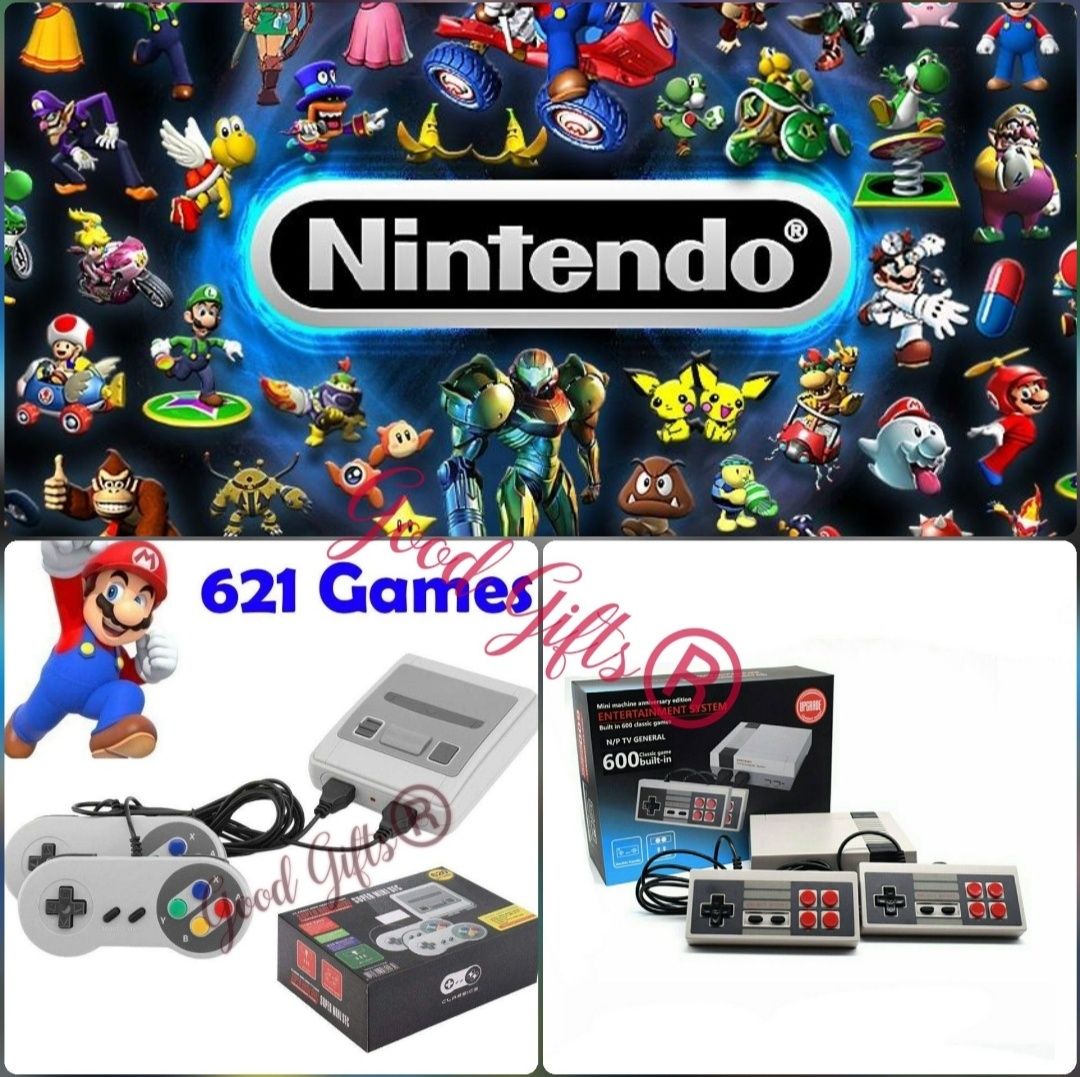 Ретро игра Нинтендо Nintendo вградени игри Super Mario Супер Марио гр ...