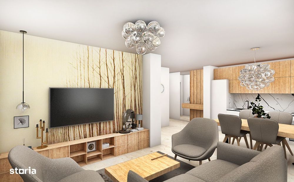 Apartament cu 2 camere finisat la alb, Selimbar, str Doamna Stanca — fotografia 1