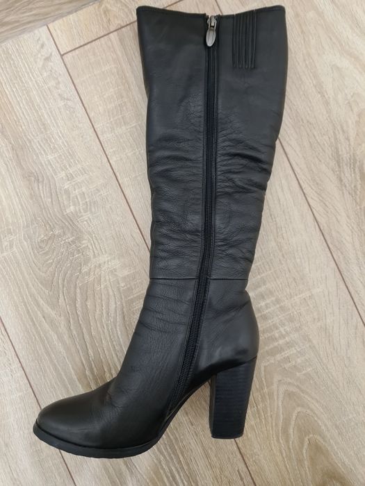 Сапоги кожаные 37 р