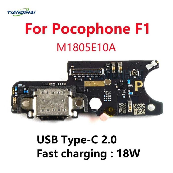 M1805E10A Для Xiaomi Pocophone Poco F1 USB-разъем для зарядки