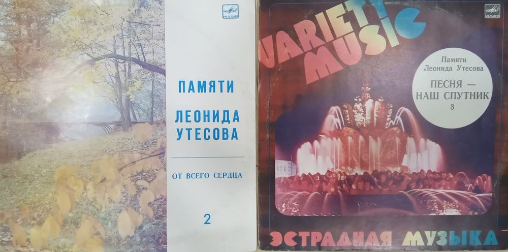 Виниловые  пластинки