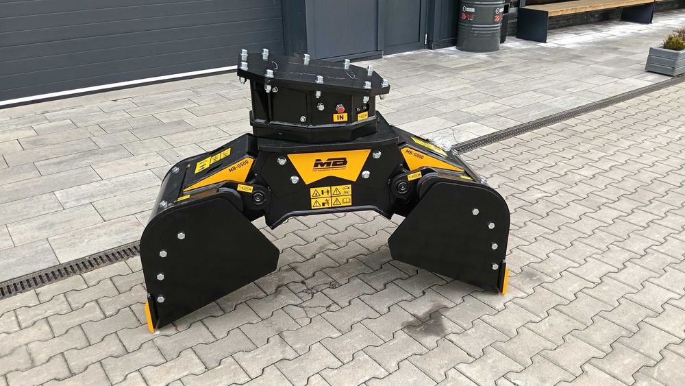 Cleste rotativa MB Crusher MB-G500 pentru excavator 5-8 ton