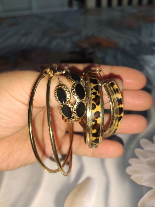 Серьги бижутерия