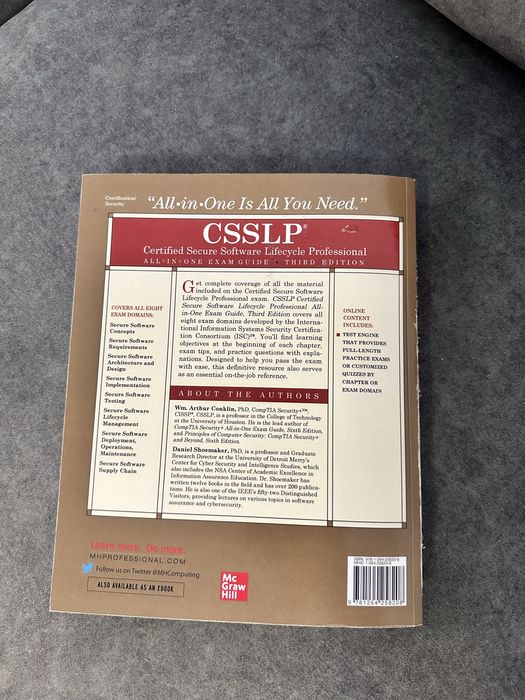 Certified Secure Software Lifecycle Professional (CSSLP)