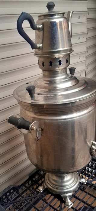 Самовар Тульский Латунный 8 Литровый !