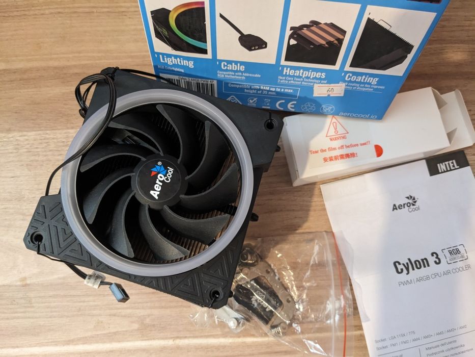 Aerocool Cylon 3 RGB кулер для процессора