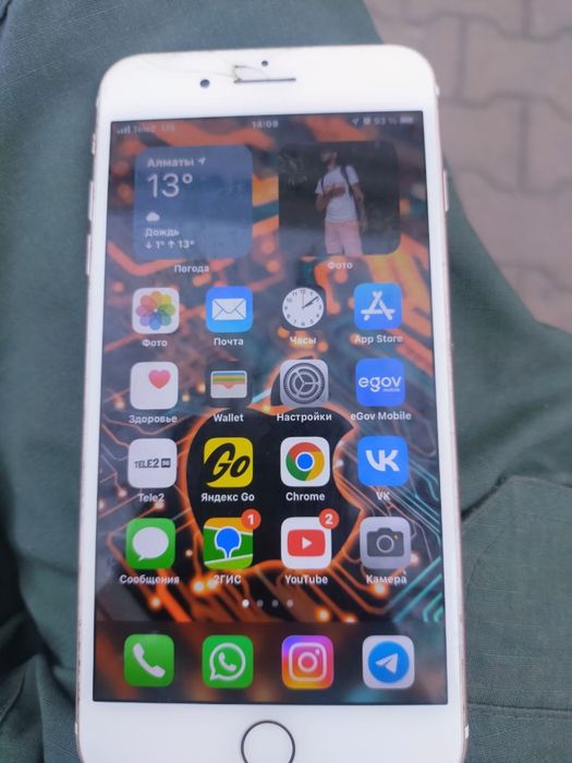 Обмен 2 телефона на один Iphone 7+ Oppo a 72