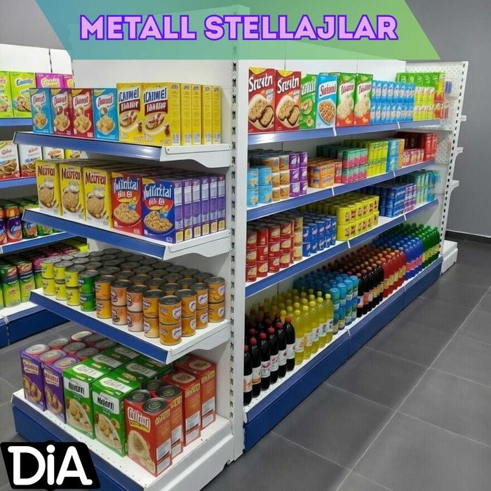 Стеллаж металлический сборный, konstruktiv metall stellajlar