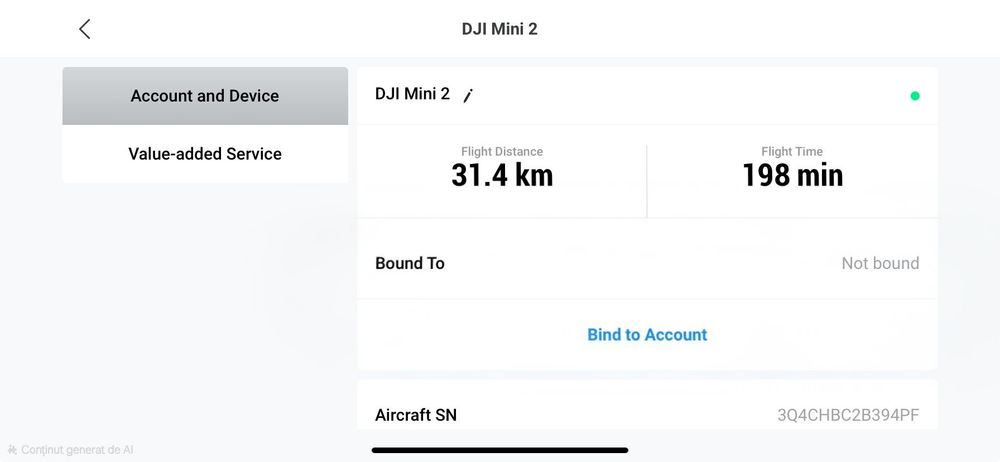 Drona Dji Mini 2 impecabila