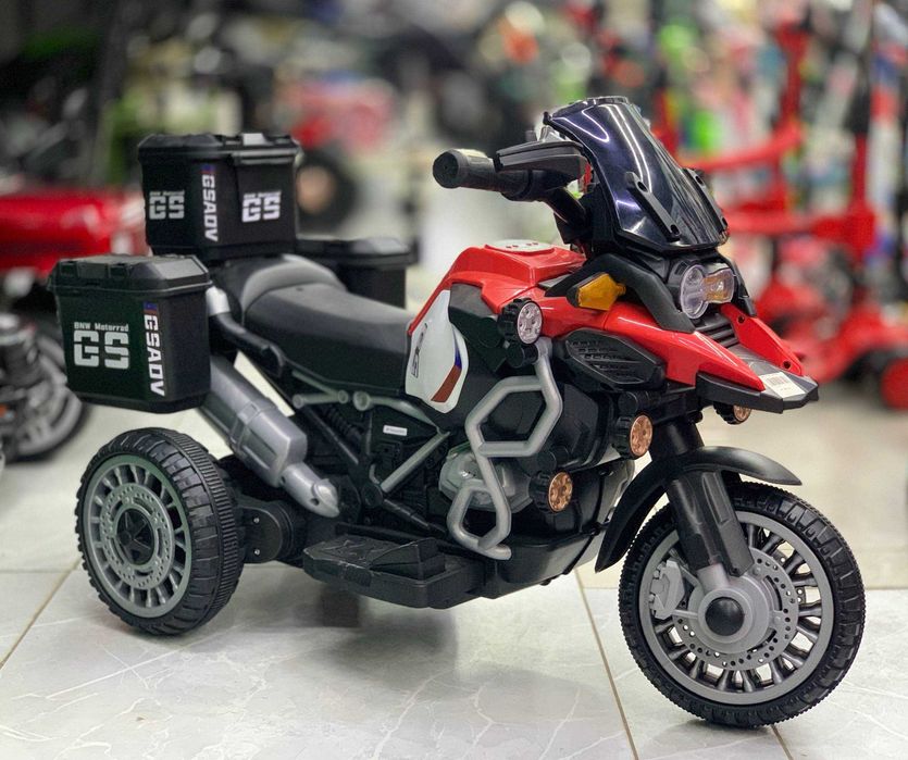 Bolalar elektr mototsikli "BMW Adventure Sport" – 3 g‘ildirakli