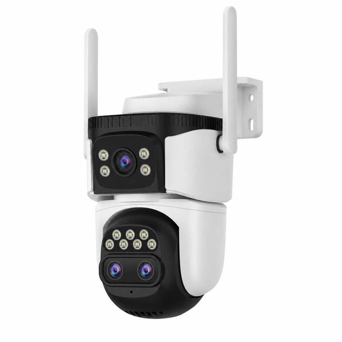 Управляема WiFi Камера 3MP с три обектива, Dual Light 30м и 10X Zoom
