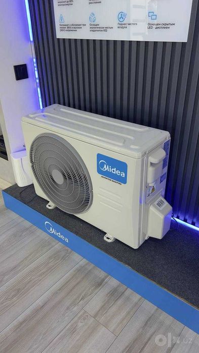 Кондиционер Midea модель BreezelesS 12,000 Btu / Инвертор Low Voltage