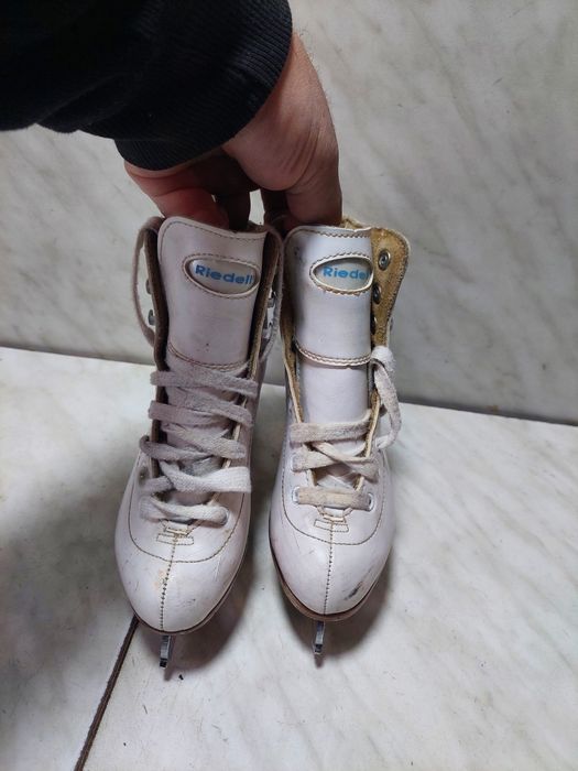 Patine gheata 226 patinaj Riedell profesionale piele marime 30 (20 cm)