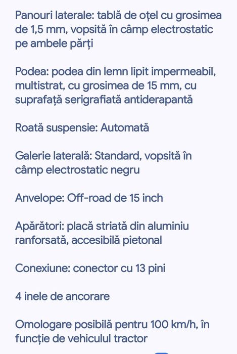 TL-EB 3 Remorcă cu funcție de basculare