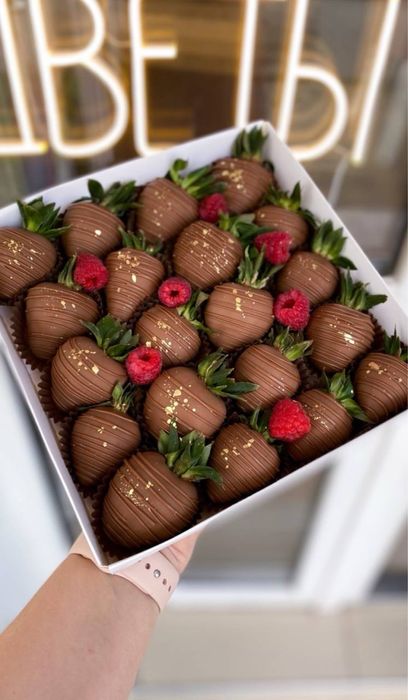 Shokoladli qulupnay Клубника в шоколаде Yangi yil Новый год