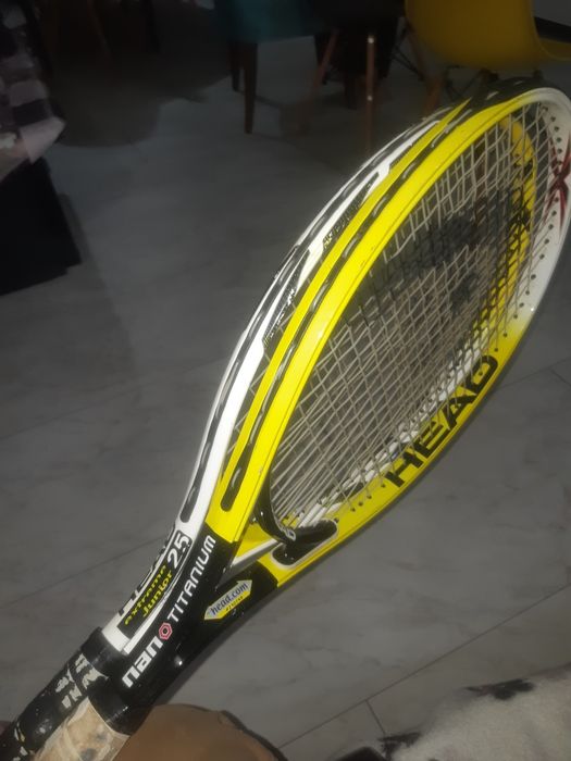 Set rachete tenis de câmp TiConquest+Junior