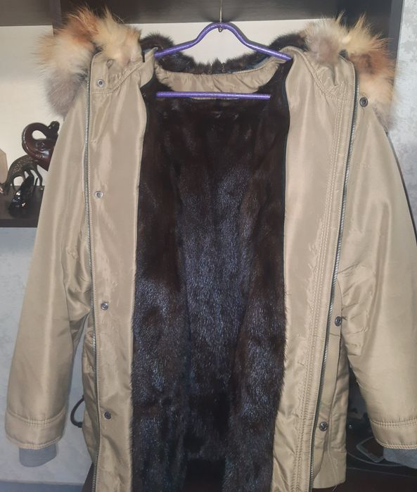 Зимняя парка, норка