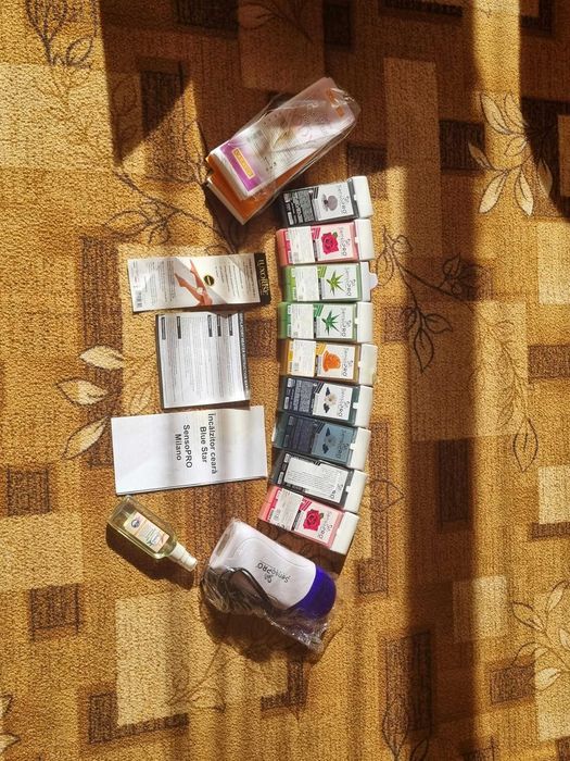Set complet de epilare cu benzi de ceara
