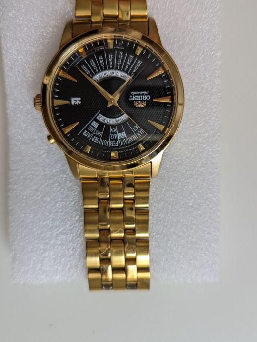 Ceas Orient automatic calendar perpetual, model f rar