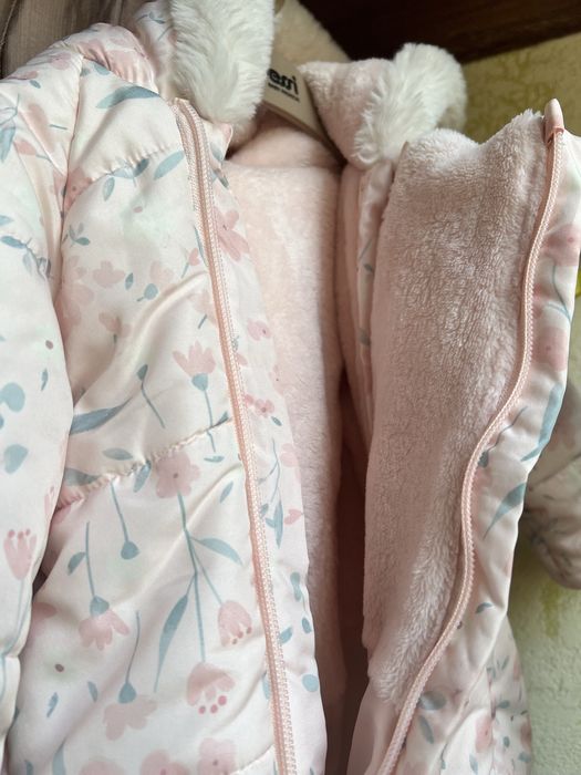 Зимний комбенизон фирменный 3-6 месяца