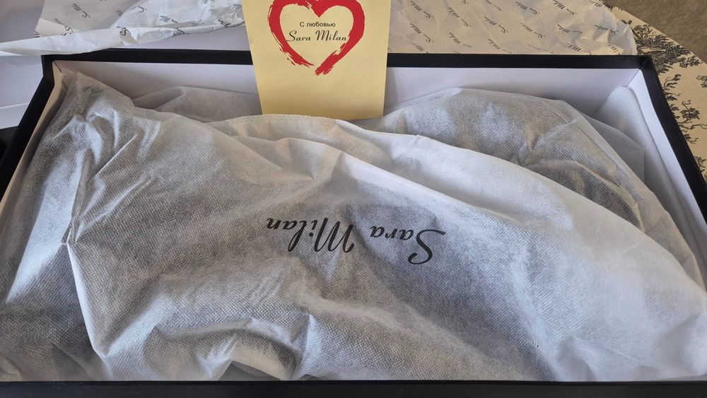 Сапоги Sara Milan новые