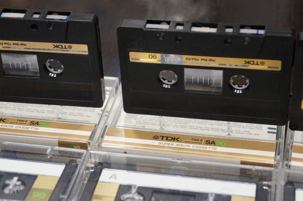 Аудиокасети TDK SA