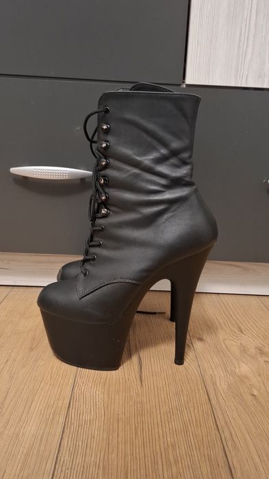 Pleaser Боти - 7 инча, Екзотик Пол Денс