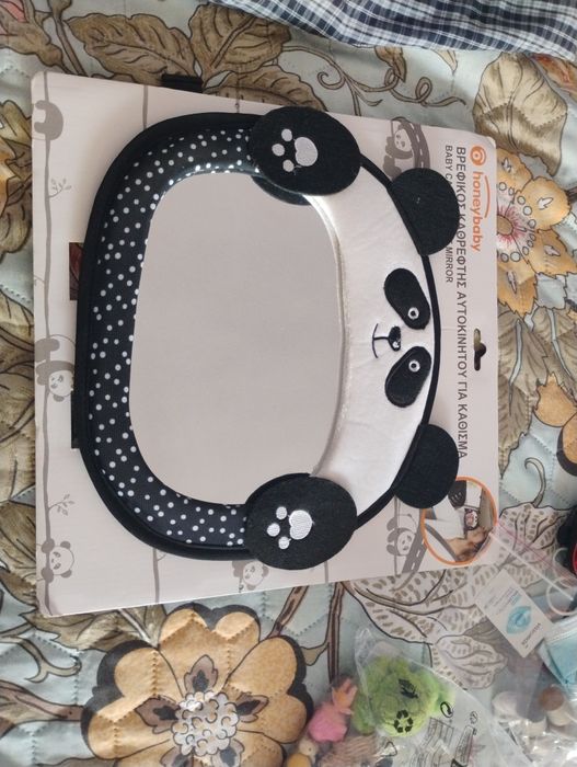 Огледало за наблюдение на бебе в кола