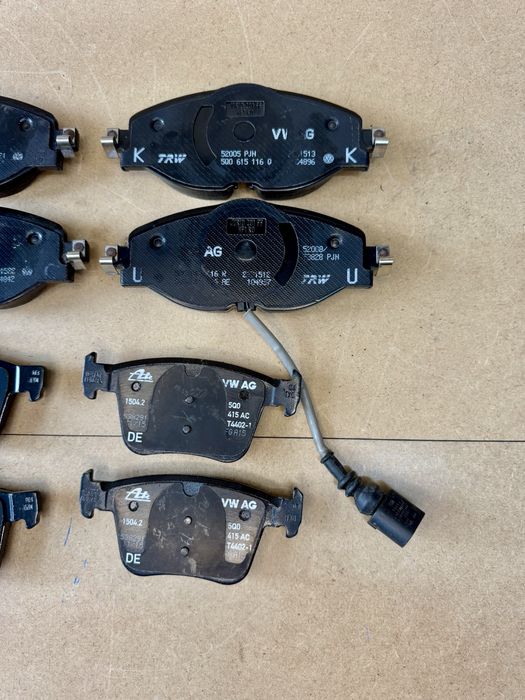 Set plăcuțe frână originale VW Golf 7 1.6 TDI doar 16km rulati