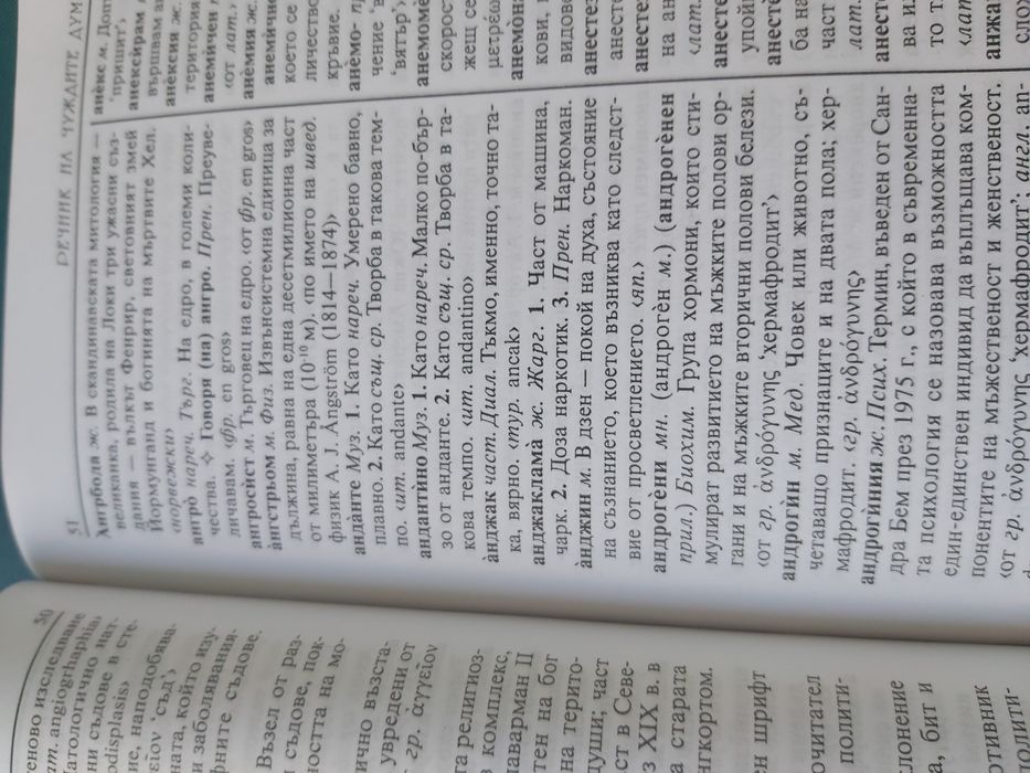 Речник на чуждите думи в българския език с приложения