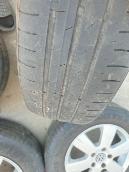 Оригинални алуминиеви джанти Vw 15 цола 5х112 Летни гуми