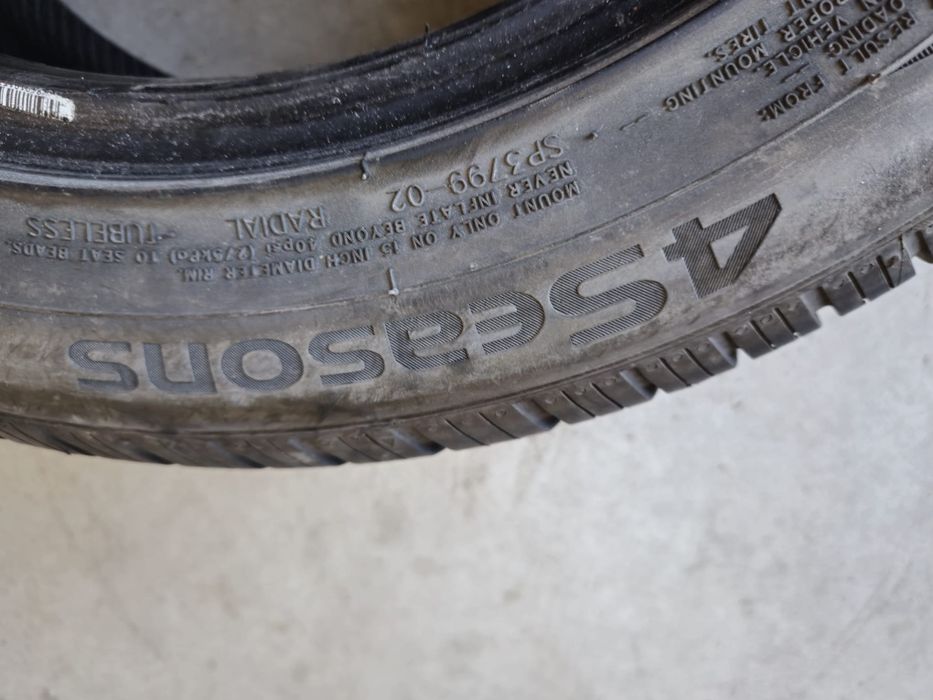 2 anvelope All Season GT Radial 185 55 15 aproape noi