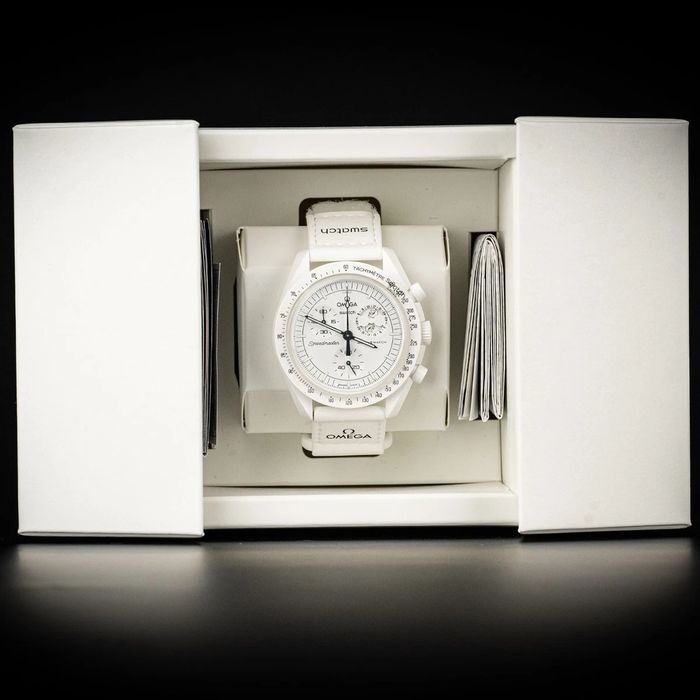 Omega Swatch Mission to the Moonphase