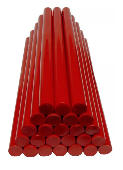 PDR Топло лепило на синтетична основа 10 бр. 11X200mm/син,червен,черен